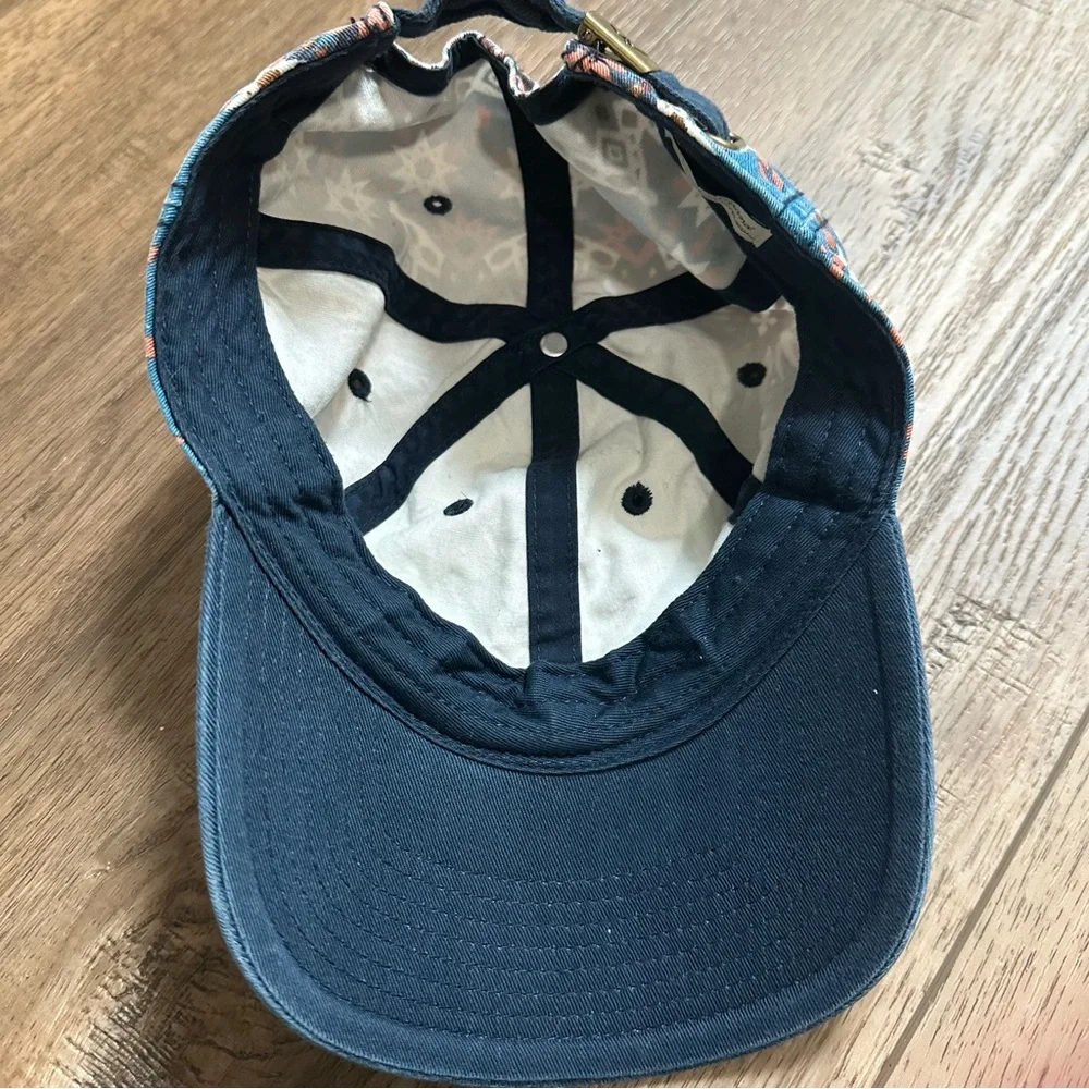 Lucky Brand Hat, Baseball Cap, Ethnic Print, Bohemian, Geometric,Size Adjustable
